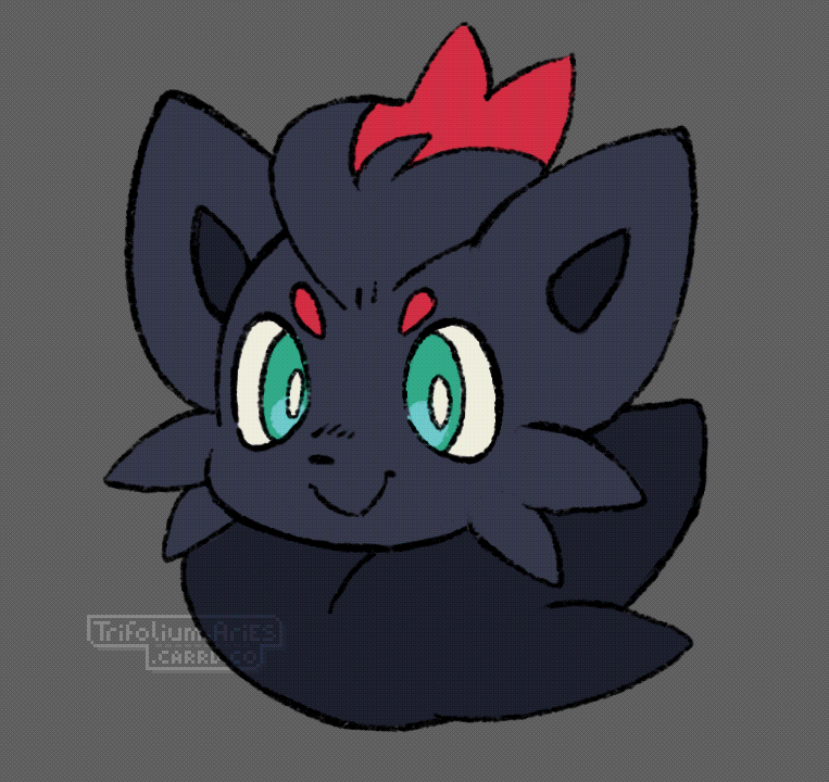 7/10/2024 - Fanart - Zorua (Pokemon)